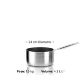 Casseruola alta con un manico
