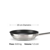 Padella alta con rivestimento Biotank Pro