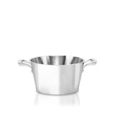 Saucepan two handles with lid
