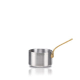 Mini saucepan one brass handle