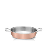 Skillet two handles with lid