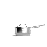 Single-handle casserole milk boiler with glass lid - New Era