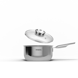 Casseruola ad un manico + coperchio Dosaroma - New Era