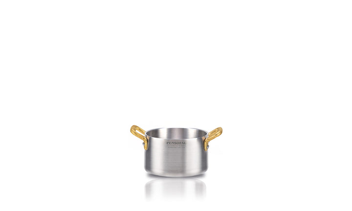 Mini Saucepan two brass handles