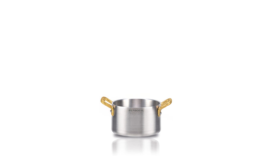 Mini Saucepan two brass handles